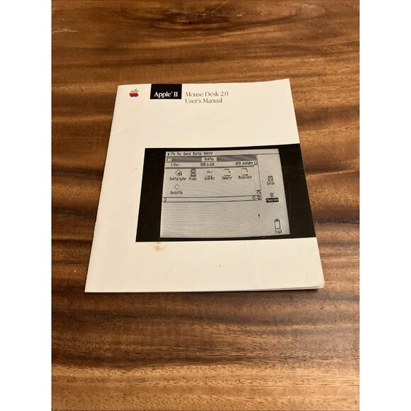 1986 Vintage Apple 2 Mouse Desk 2.0 User’s Manual - Picture 11 of 11